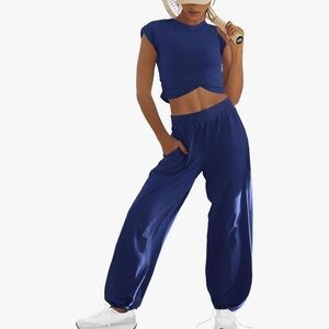 Women's Blue Jumpsuit from Amazon size XS (free people dupe)